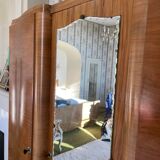 Très belle armoire de chambre en bois 1950