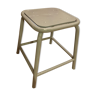 Tabouret en bois peint