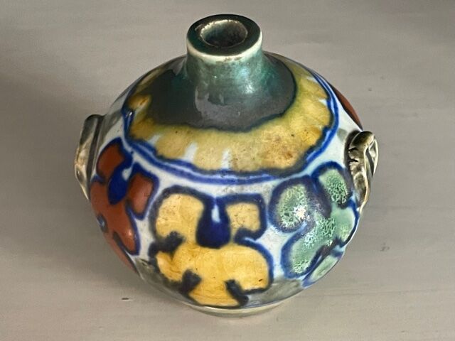 Miniature rhodian holland vase, circa 1920