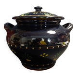 Soupière terre cuite vernissée Alsace