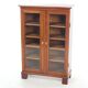 Vintage oak and resinous mahogany cabinet North Germany circa 1890