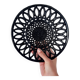 Flat underside in enamelled cast iron