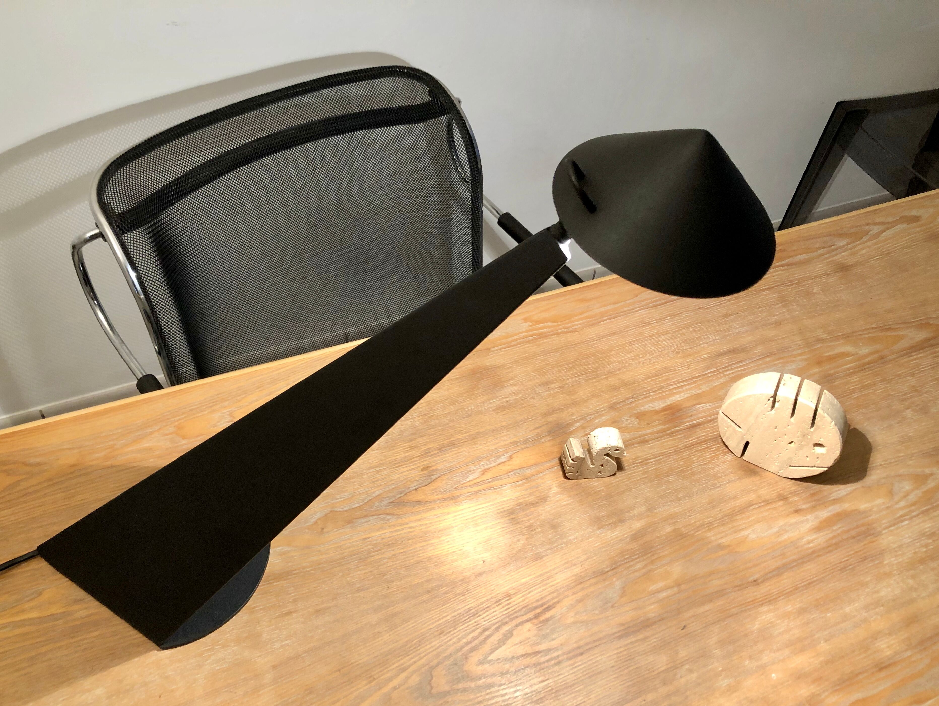 Toucan office lamp design Patrice Bonneau edition Genexco vintage 80s