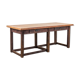 Vintage wooden table factory desk