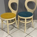Set of 4 chairs from Baumann, Mouette model, vintage 1970