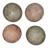 Wooden petanque balls, mid-twentieth