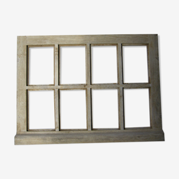 Old rectangular wooden window