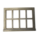 Old rectangular wooden window