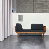 Méridienne en teck danois par Hvidt & Molgaard
