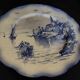 Sarreguemines earthenware plate with Marine decor late 19th century early 20th century