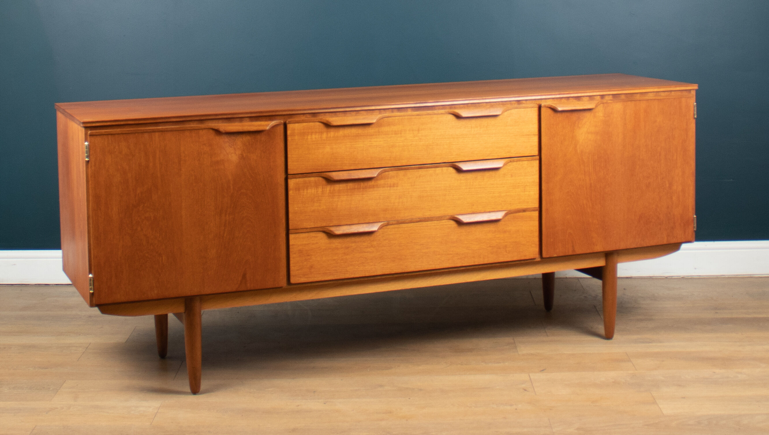 Restored teak retro 1960s austinsuite mid century sideboard
