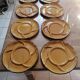 Lot of 8 ceramic plates