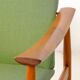Arne Vodder FD 161 armchair, teak and wool