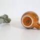 Stoneware milk pot, Henriot Quimper, made in France, vintage