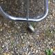 Vintage wheel bar trolley