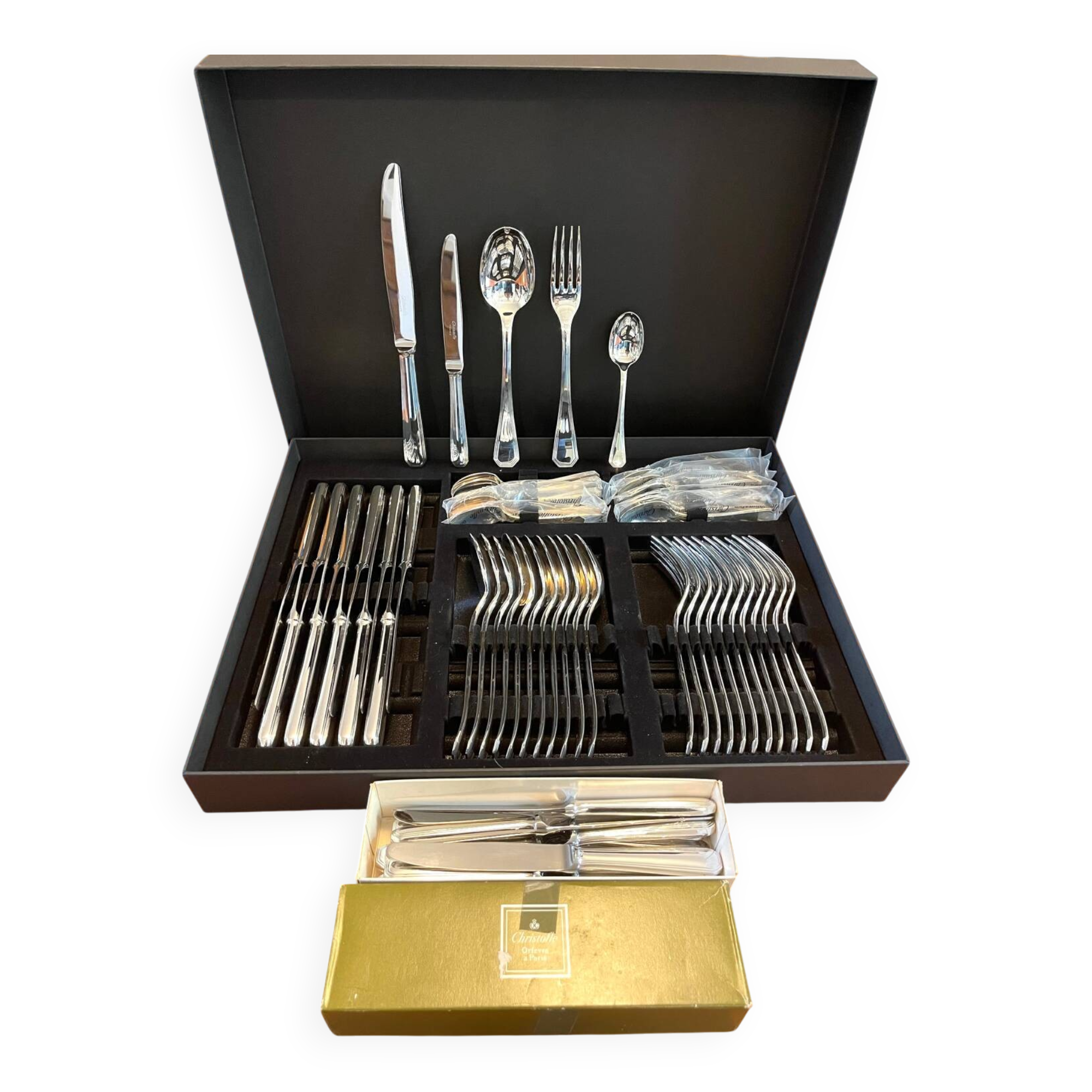 Christofle America, 60-piece cutlery set, very good condition