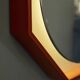 Vintage 1970s Backlit Wall Mirror, Italian Design