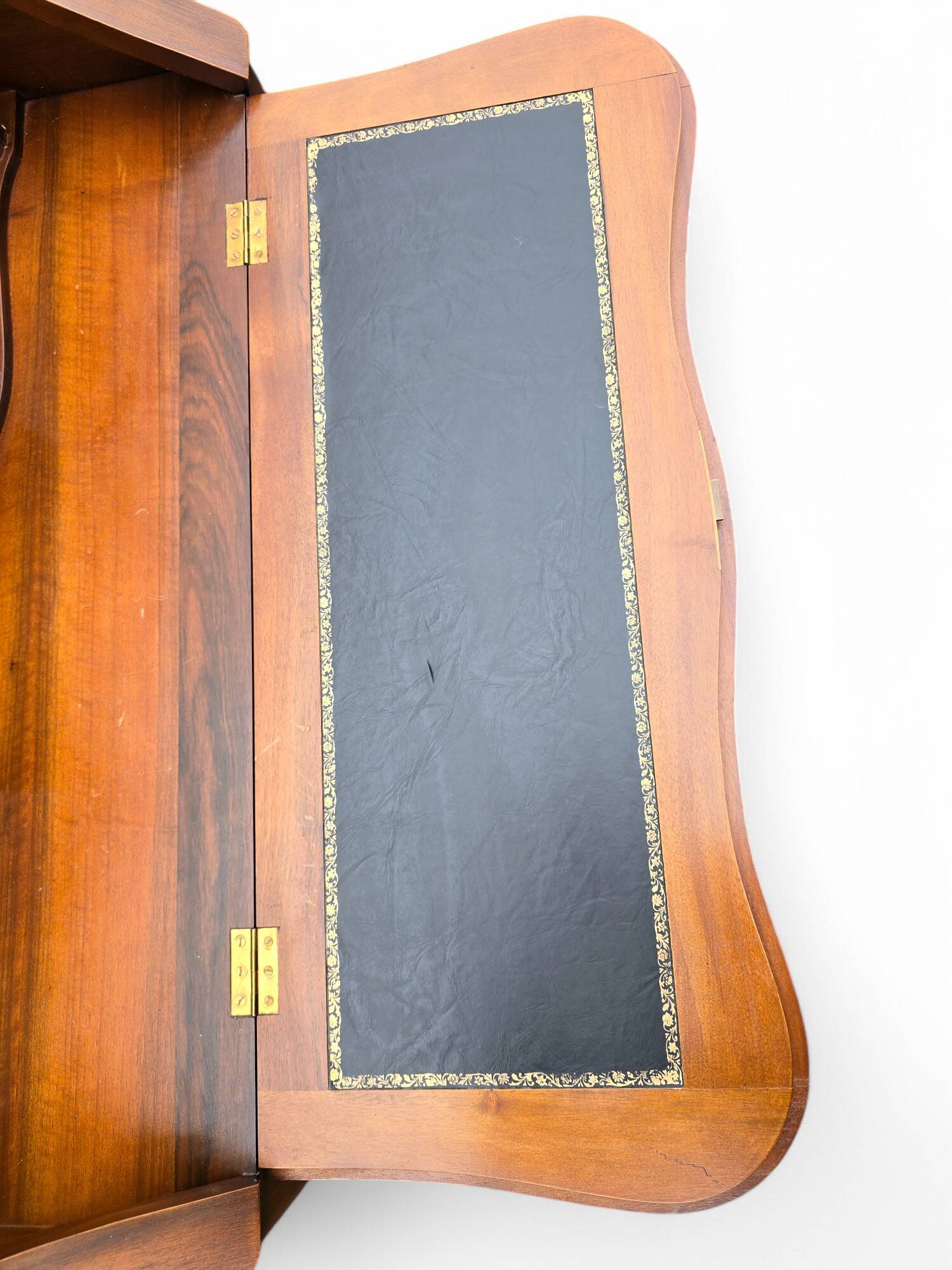 Antique secretary in solid walnut