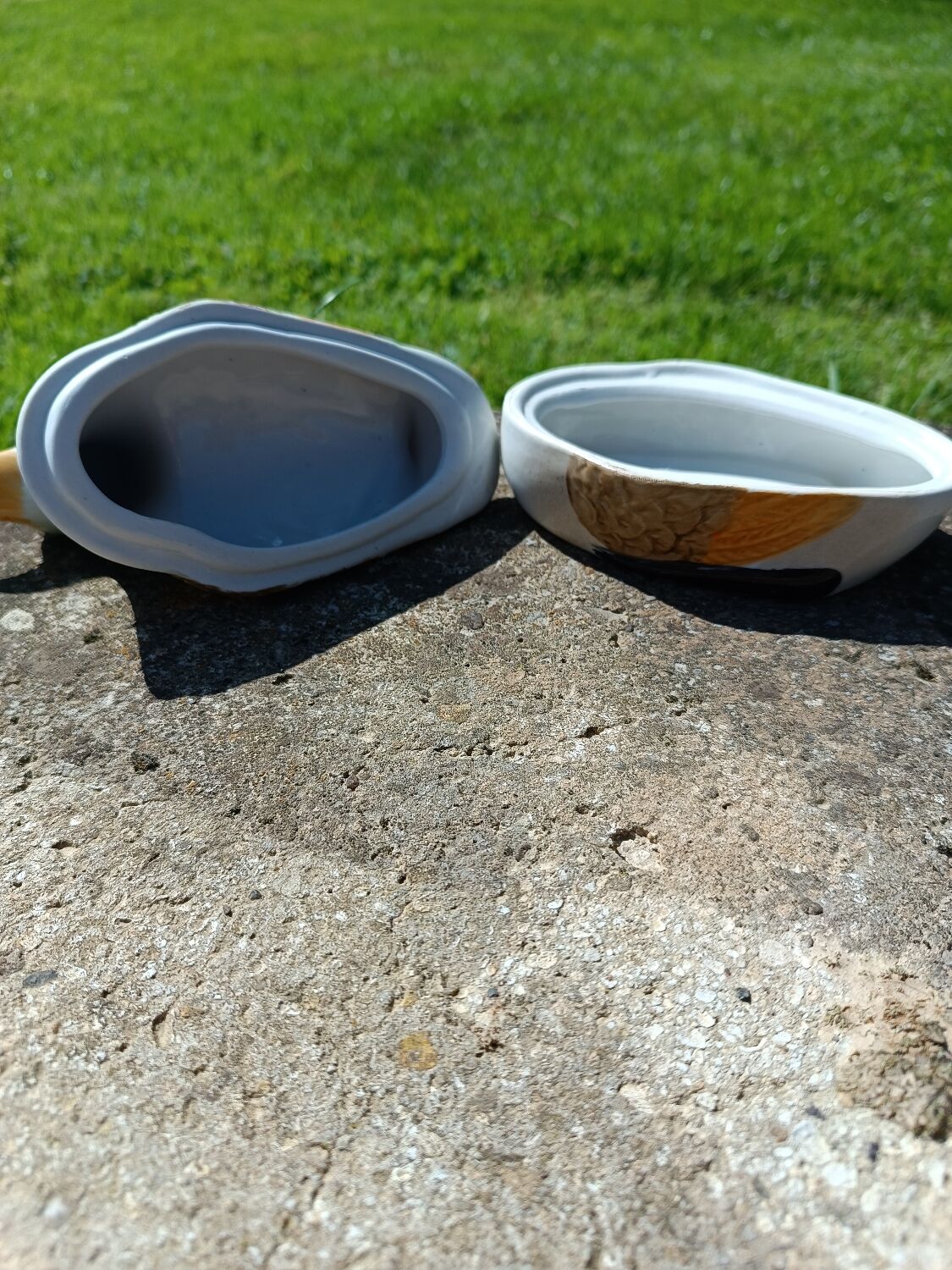 Empty pocket in slurry