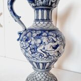 salt-glazed stoneware jug in German style, made by the prestigious house