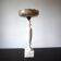 Lampe de table française Louis XVI en marbre