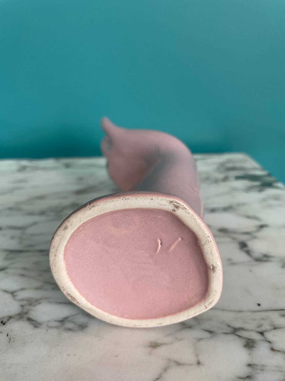 Handmade pink vintage soliflore ring sizer