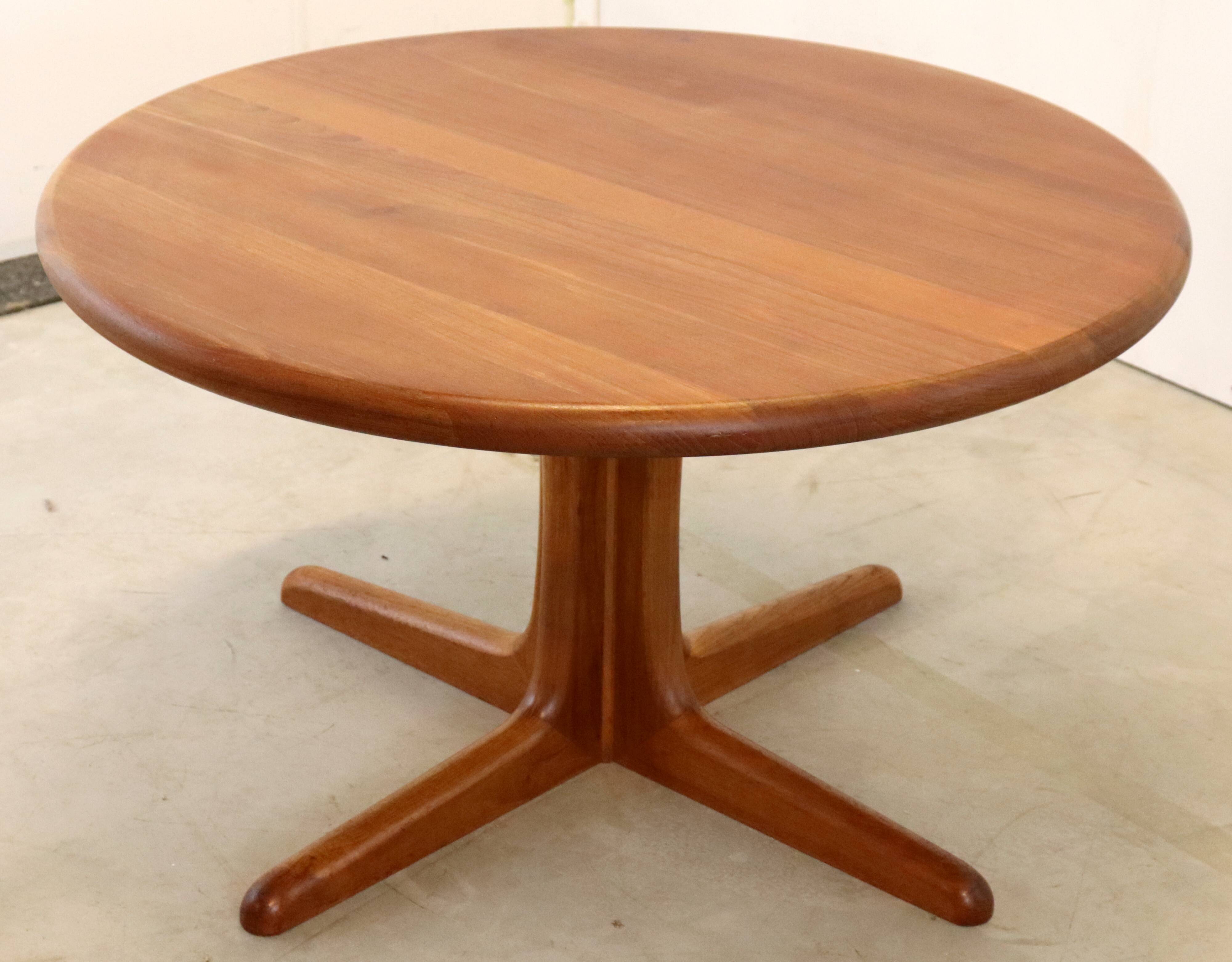 Deense ronde teak salontafel 'Karise'