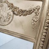 Mirror trumeau angels