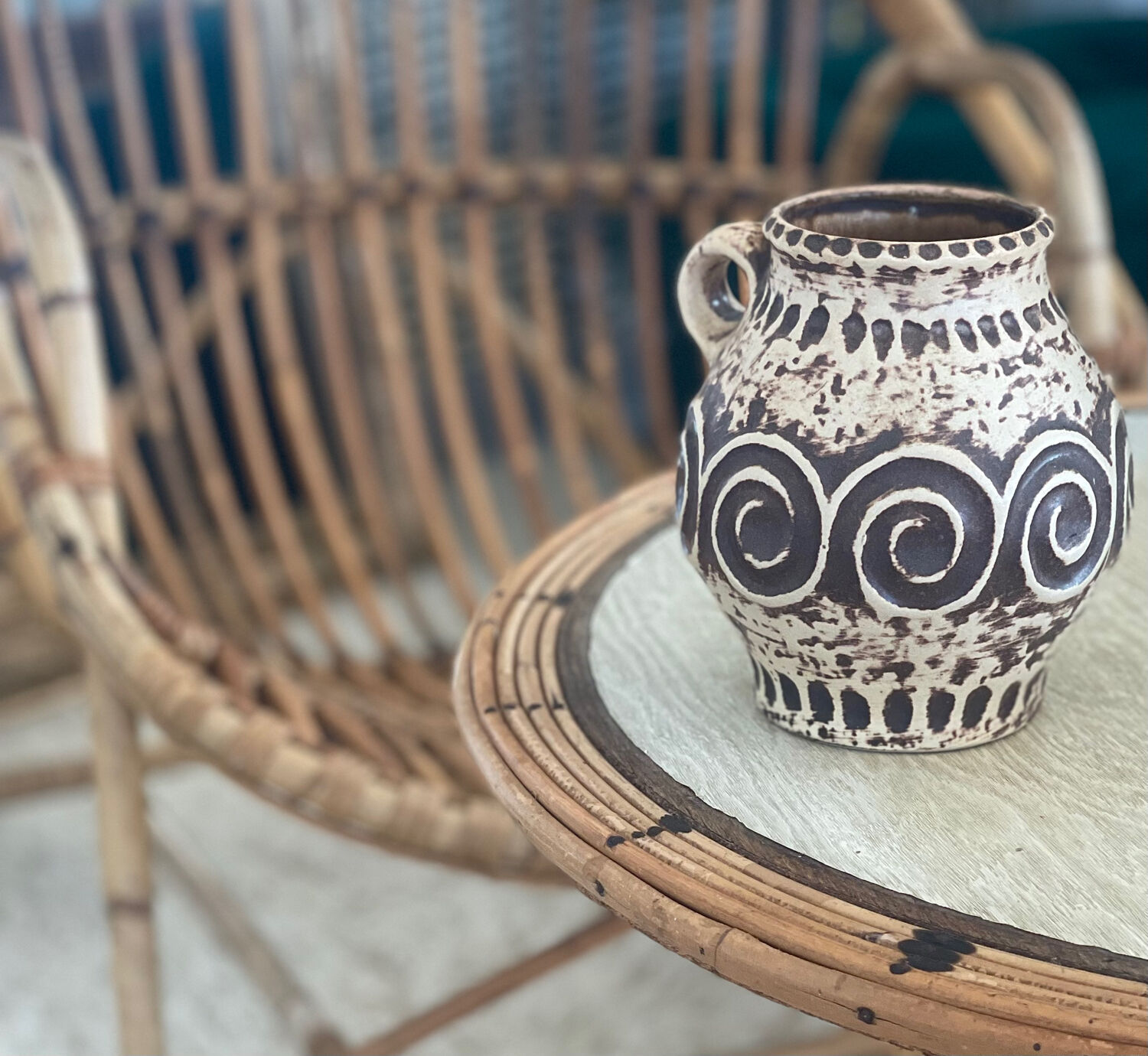 Jaspa ceramic vase 1970