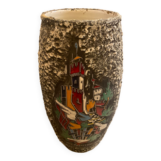 Ceramic vase spirit Fat Lava