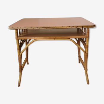 Rattan desk