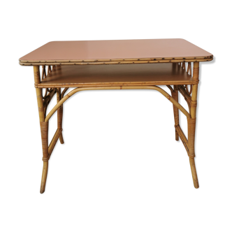 Rattan desk