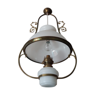 Chandelier oil lamp