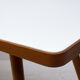 Table basse en verre du milieu du siècle, 1960 ́s, Tchécoslovaquie