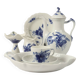 A 42-piece coffee set, “Blå Blomst”, porcelain, Royal Copenhagen, Denmark.