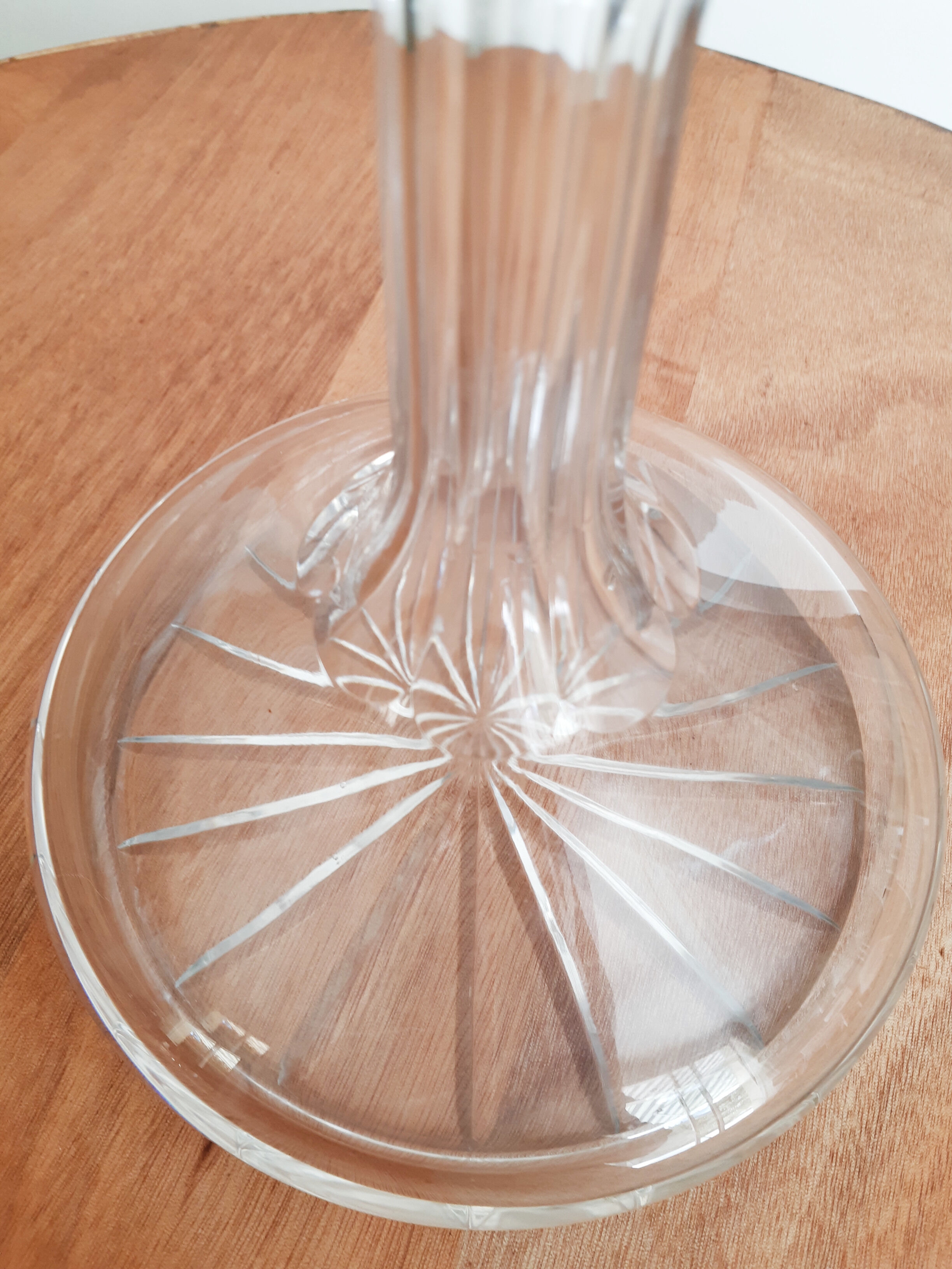 Decanter decanter wine, crystal, vintage French, 60s