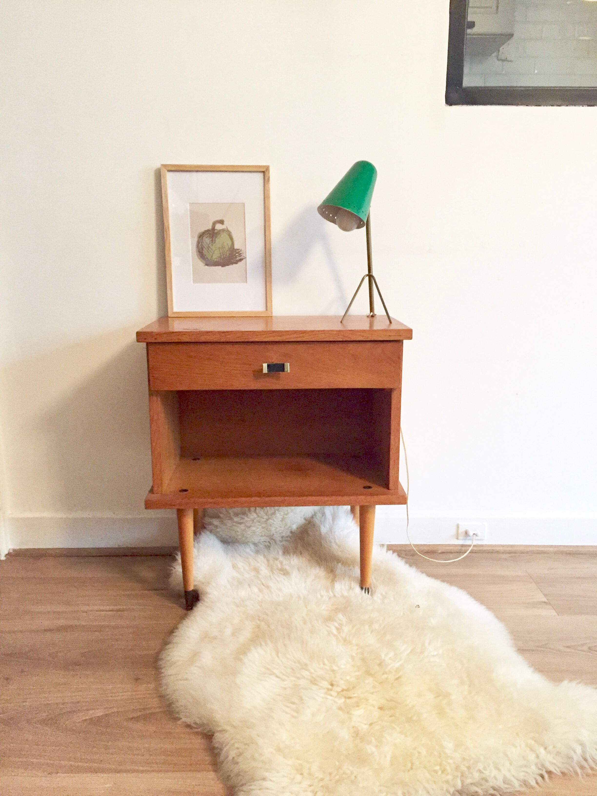 Bedside vintage compass annee50/60 feet