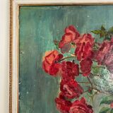 Old oil on wood dating from 1960