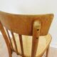 Vintage Cane Seat Dining Chair: 1970s Yugoslavia, Boho Interior