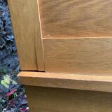 Vintage wardrobe with compass feet 1960