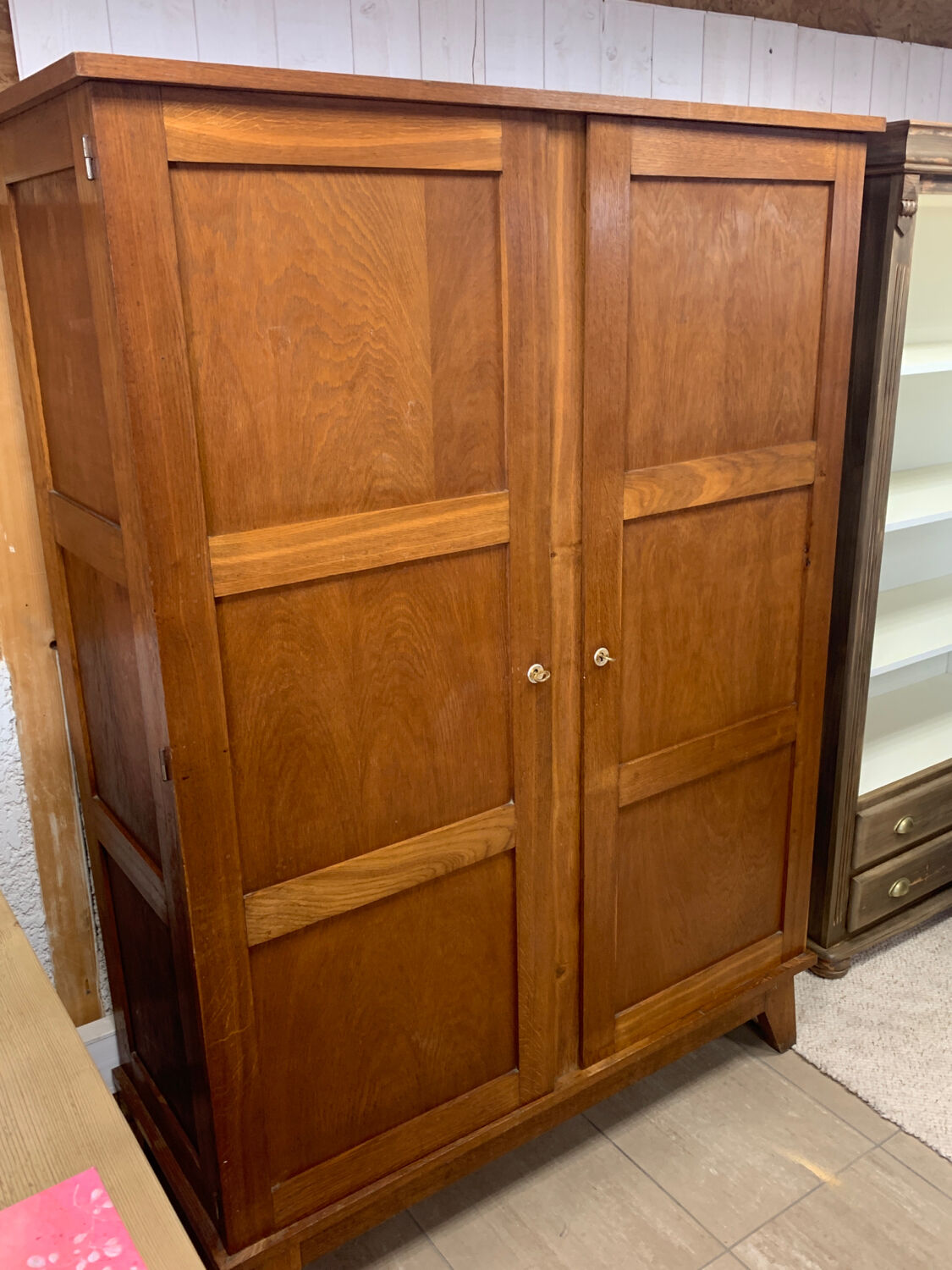 Parisian oak wardrobe