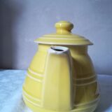 Art deco earthenware teapot/coffee maker