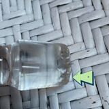 Carafon en cristal taillé H21