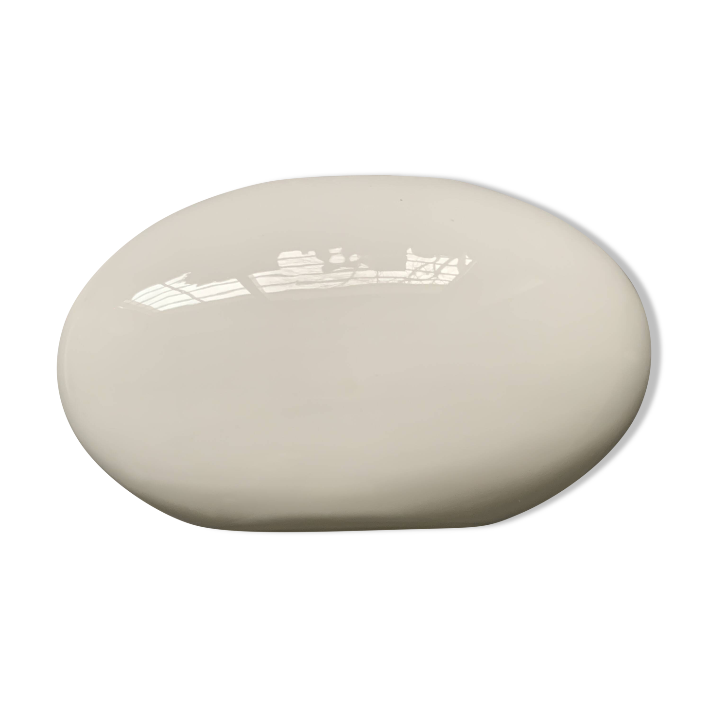 Small white porcelain vase