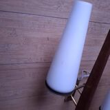 60's teak wall light from Maison Lunel