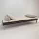 Wengé Daybed with Dedar Cushions and Bolster, 1970s