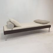 Wengé Daybed with Dedar Cushions and Bolster, 1970s