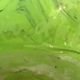 Sulfure vert et marron verrerie d'art de toul