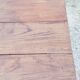 Oak farmhouse table nineteenth century feet spindles 2 drawers 199cm