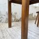 Round oak table 1950
